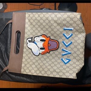 Gucci supreme Donald Duck Hand bag